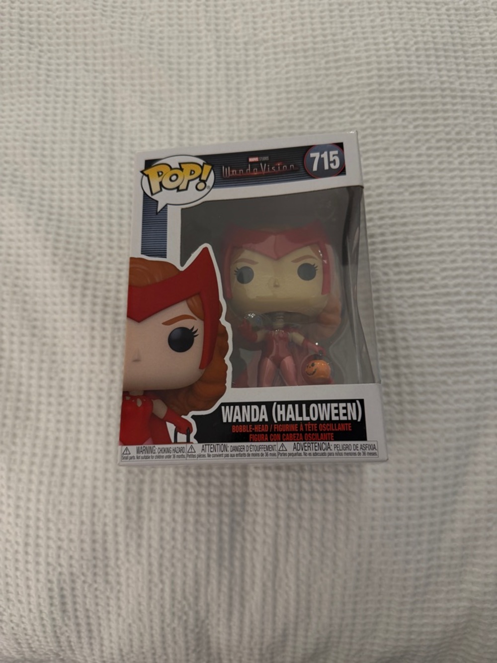 FUNKO POP! Wanda (Halloween) #715 - Pink & Red Vinyl Figure